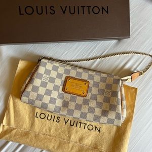 Louis Vuitton Eva Clutch - Damier Azur